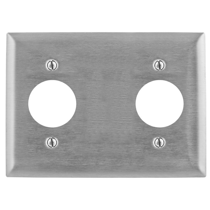 Bryant Wall Plate 3-Gang 1.60 Inch/BLNK/1.60 Inch Stainless Steel (SS320)