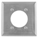 Bryant Wall Plate 2-Gang 2.48 Inch Stainless Steel (SS701)
