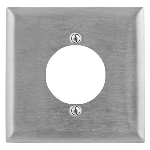 Bryant Wall Plate 2-Gang 2.15 Inch 2 Bolt Stainless Steel (SS702)