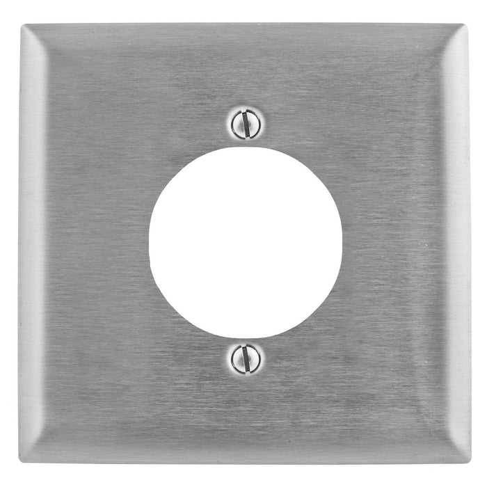 Bryant Wall Plate 2-Gang 2.15 Inch 2 Bolt Stainless Steel (SS702)