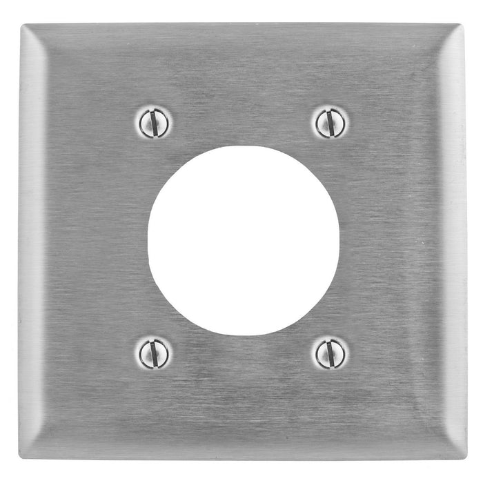 Bryant Wall Plate 2-Gang 2.15 Inch 4 Bolt 430 Stainless Steel (SS703L)