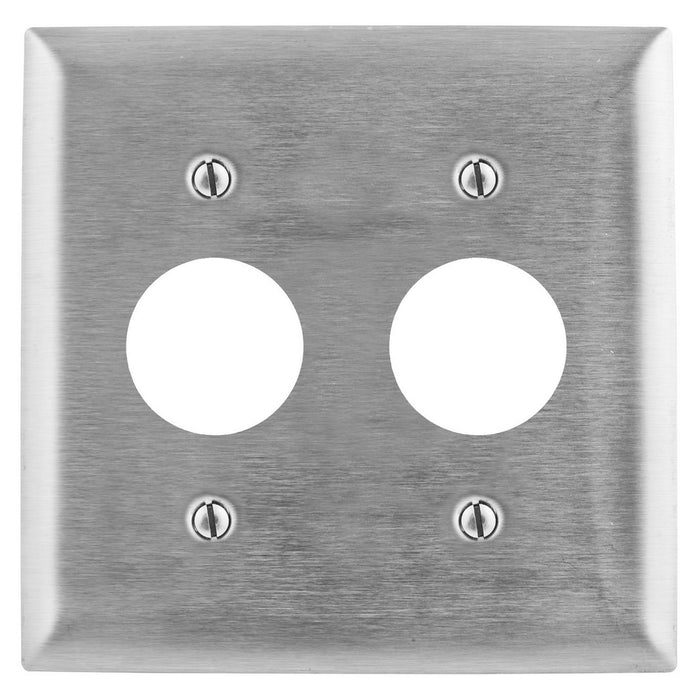 Bryant Wall Plate 2-Gang 1.40 Inch Stainless Steel (SS72)