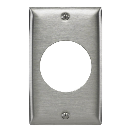 Bryant Wall Plate 1-Gang .625 Inch Stainless Steel (SS737)