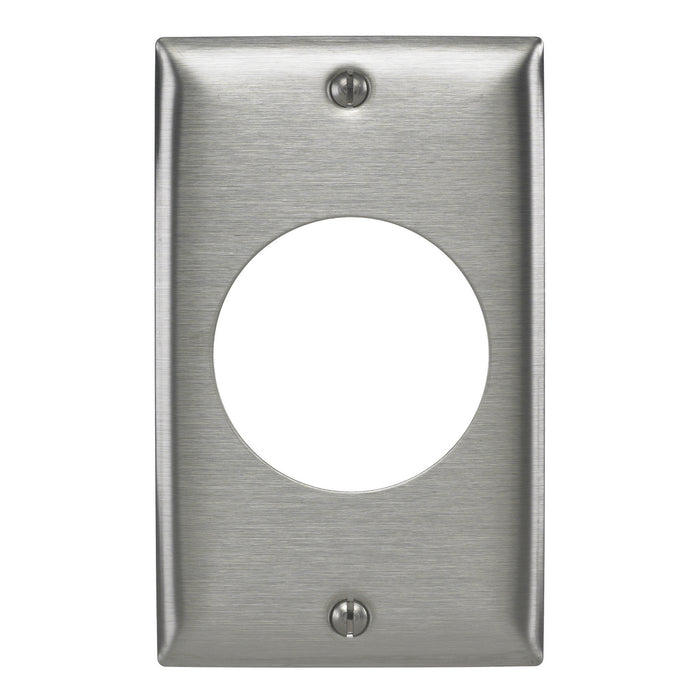 Bryant Wall Plate 1-Gang .625 Inch Stainless Steel (SS737)