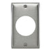 Bryant Wall Plate 1-Gang .625 Inch Stainless Steel (SS737)