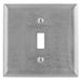 Bryant Wall Plate 2-Gang 1 Switch Stainless Steel (SS740)