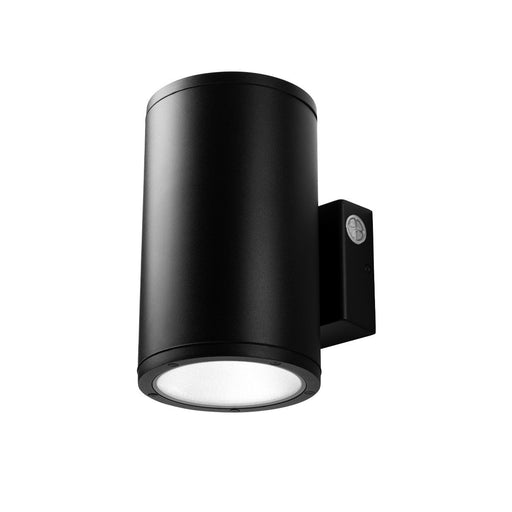 ATLAS 6 Inch LED Wall Cylinder 5000Lm CCT Selectable 3000K/4000K/5000K Up/Down/Full Distributions 120-277V 0-10V Dimming Black Photocontrol (WCS65L)