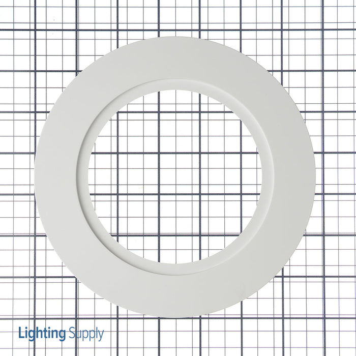 RAB Wafer Accessory 4-6 Inch Goof Ring White Plastic Round (WFRL-GOOF-4R-6R-W)