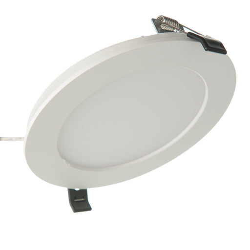 RAB Wafer Field Adjustable 5 Inch Round Plastic White 12W 900Lm 120V 5 CCT 90 CRI Triac Dimming (WFRL5R129CCT120WS)