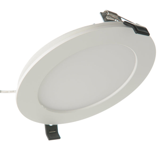 RAB Wafer Field Adjustable 5 Inch Round Plastic White 12W 900Lm 120V 5 CCT 90 CRI Triac Dimming (WFRL5R129CCT120WS)