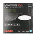 RAB Wafer Field Adjustable 8 Inch Round Plastic W 23W 1800Lm Universal Voltage 5 CCT 90 CRI 0-10V Dimming/Triac Dimming (WFRL8R239FADWS)