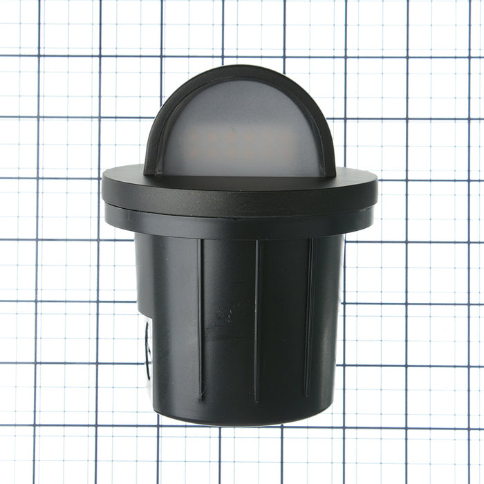 Westgate Manufacturing Integrated LED Well Light Path 12-24V AC/DC 6W 3000K Black (WLL-157-30K-BK)