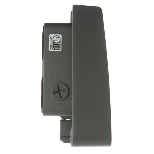 Trace-Lite Extra Small Die-Cast Aluminum LED Wall Pack 15W 120-277Vac Voltage Sensing Dimming Driver Type III 3000K Bronze Finish (WLZ1-3-3K-BR)