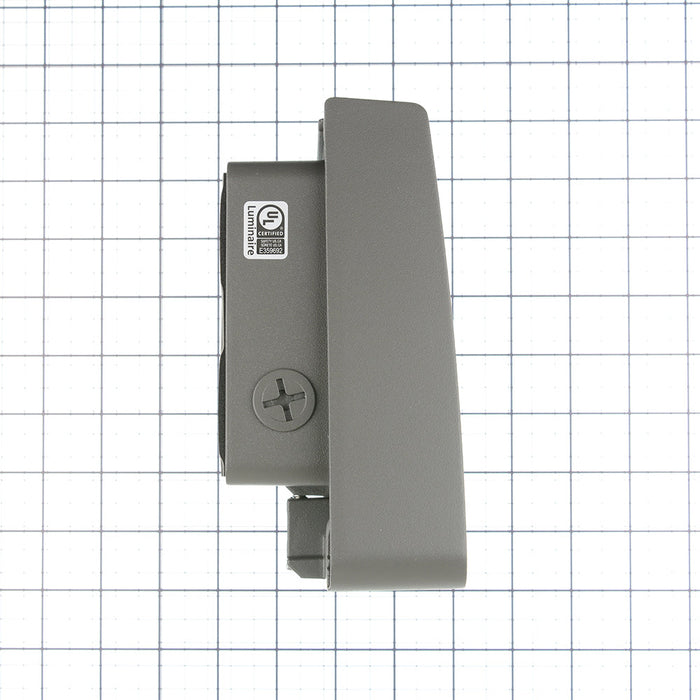 Trace-Lite Extra Small Die-Cast Aluminum LED Wall Pack 15W 120-277Vac Voltage Sensing Dimming Driver Type III 3000K Bronze Finish (WLZ1-3-3K-BR)