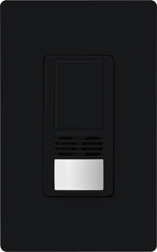 Lutron TAA Maestro DV 6A Vacancy 3-Way Dual Technology Black (WMS-B102-V-BL)