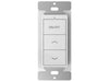 Maxlite 109498 120-277V Network (Bluetooth) 3-Button Wall Switch White (WNS3U-W)