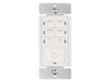 Maxlite 109499 120-277V Network (Bluetooth) 7-Button Wall Switch White (WNS7U-W)