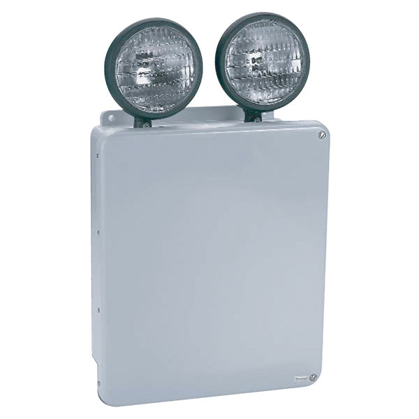 Exitronix NEMA Emergency Unit 12V 42W [2] 12V 5W LED Lamps NiCad Battery Gray Finish (WNX-12N-42-2-LED12-5)