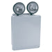 Exitronix NEMA Emergency Unit 12V 42W [2] 12V 5W LED Lamps NiCad Battery Gray Finish (WNX-12N-42-2-LED12-5)