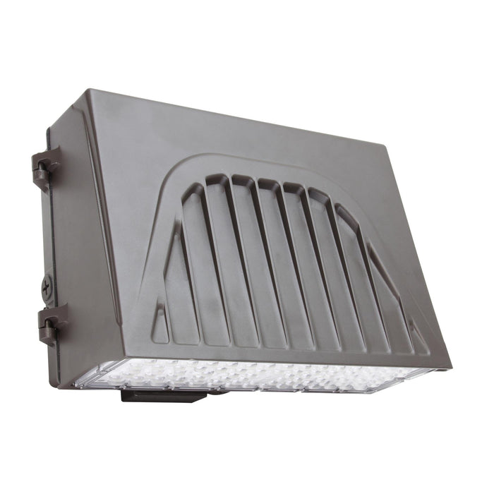 Maxlite 112565 Wallmax Full Cutoff LED Wall Pack Selectable 84W/90W/100W 3000K/4000K/5000K 120-277V Type 4 Bronze On/Off Photocell C-Max Ready TAA (WPC100U-WCSBPCCRTA)