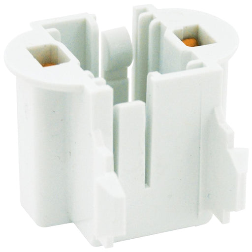 Standard 2-Pin Twin Tube GX23/GX23-2 Compact Fluorescent Socket 13W Snap-In Horizontal Mount (FE/PL13H/SNAP)
