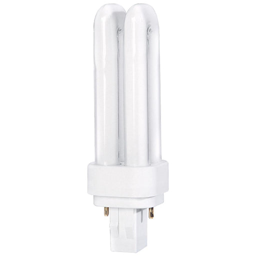 Sylvania CF18DD/835/ECO 18W T4 Quad Tube Compact Fluorescent 3500K 82 CRI Bi-Pin G24D-2 Plug-In Base Bulb (21110)