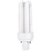 Sylvania CF18DD/841/ECO 18W T4 Quad Tube Compact Fluorescent 4100K 82 CRI Bi-Pin G24D-2 Plug-In Base Bulb (21111)