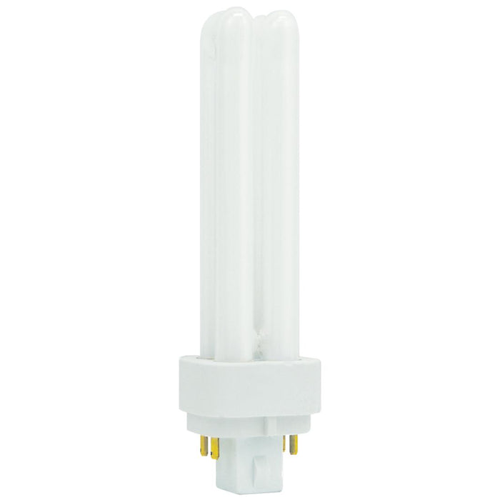 Sylvania CF13DD/E/830/ECO 13W T4 Quad Tube Compact Fluorescent 3000K 82 CRI 4-Pin G24Q-1 Plug-In Base Bulb (20721)