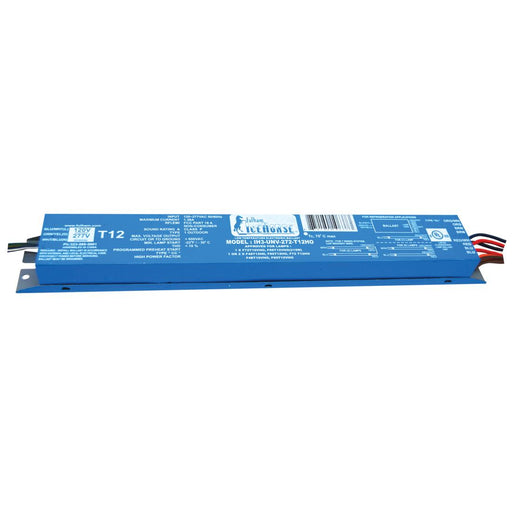Fulham Electronic Fluorescent Icehorse Ballast For (1-2) F48T8/HO F60T8/HO Lamps Run At 120/277V (IH3-UNV272T12HO)