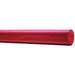 Standard 96 Inch Red Fluorescent T12 Tube Guard With End Caps (T12-REDF96)