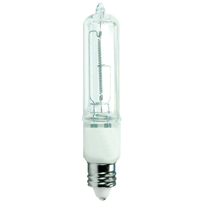 Athalon 50W T4 Halogen 2850K 130V Mini Candelabra E11 Base Single Ended Clear JD Bulb (JD40575/ATH)