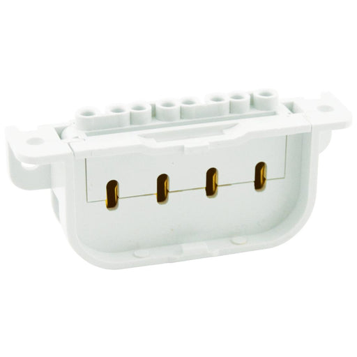 Standard 4-Pin Twin Tube 2G11 Compact Fluorescent Socket 2 Hole Mount 18-55W (FE/PLL18-55)