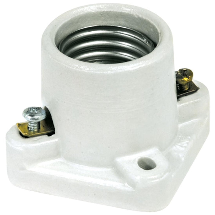 Standard Incandescent Medium Base Porcelain CLEAT Socket 660W 250V (SME2728)