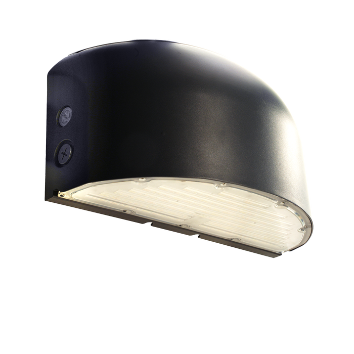 Standard-BL Half Moon Full Cutoff Wall Pack Lumen/CCT Selectable 8000Lm/10000Lm/13000Lm 3000K/4000K/5000K 120-277V (WPHM-13108L-3CCT)