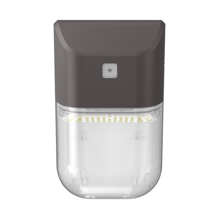 EIKO WPM-20W-8FCCT-D Wall Pack Mini 20W 80 CRI CCT Selectable 2700K/3000K/3500K/4000K/5000K 120V Triac Dimming Bronze (15588)