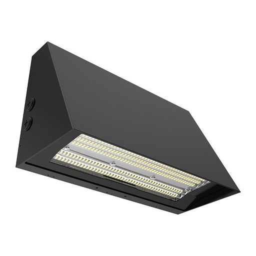 Westgate Manufacturing LED Wall Pack Wattage/CCT Selectable 90W/120W/150W 3000K/4000K/5000K Selectable Lens T2/T3/T4 Photocell Black (WPMAX-90-150W-MCTP-BK)