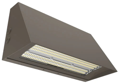 Westgate Manufacturing LED Wall Pack Wattage/CCT Selectable 90W/120W/150W 3000K/4000K/5000K Selectable Lens T2/T3/T4 Photocell Bronze (WPMAX-90-150W-MCTP)