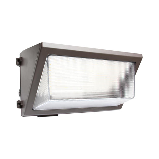 Maxlite 113220 Wallmax Open Face Wall Pack Wattage/CCT Selectable 59W/70W/80W 3000K/4000K/5000K 120-277V On/Off Photocell Bronze Battery Backup (WPOP80U-WCSBPCCRE2)