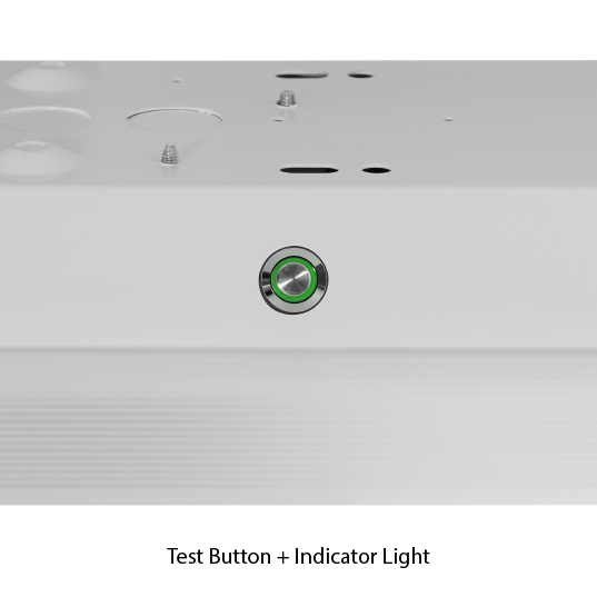 NICOR 4 Foot LED Wraparound With Prismatic Lens Wattage/CCT Selectable 21W/26W/34W/40W 3000K/3500K/4000K/5000K/6500K 120-277V 0 CRI White (WPP1440SUS8)