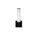 Maxlite 113477 LED Wall Sconce 14 Inch 16W CCT Selectable 2700K/3000K/3500K/4000K/5000K 120V Triac Dimming 90 CRI Black Finish (WSLA169BKCS)