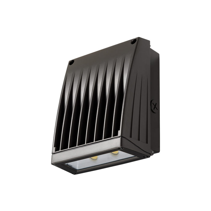 ATLAS Slim Pack Pro LED Slim Wall Pack 12W 1300Lm 3000K 120-277V 0-10V Dimming Bronze Dark Sky Compliant (WSPS12LED3K)