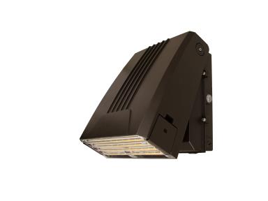 Maxlite 111067 Wallmax Thin Cutoff Wallpack Wattage/CCT Selectable 120W/100W/80W 3000K/4000K/5000K 120-277V Bronze Photocell (WTC120U-WCSBPC)