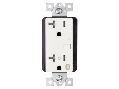 Maxlite 109502 120V Network Bluetooth 20A Wall Receptacle White (WWR-PL20A-W)