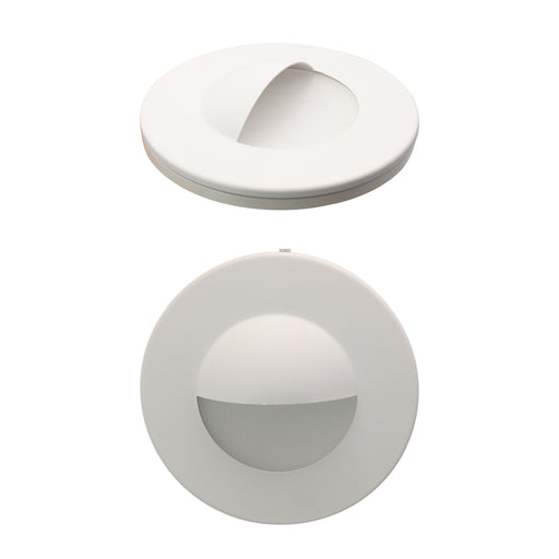 Lotus LED Lights Wall Wash Eyelid White Trim For AD-107T Pucks (WWT-WH-107)