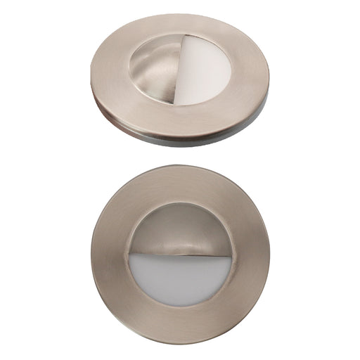 Lotus LED Lights Wall Wash Eyelid Brushed Nickel Trim For AD-107T Pucks (WWT-BN-107)