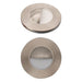 Lotus LED Lights Wall Wash Eyelid Brushed Nickel Trim For AD-107T Pucks (WWT-BN-107)
