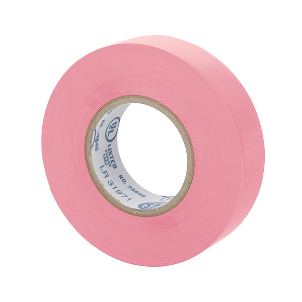 NSI Warrior Wrap 7 Mil Select Purpose Vinyl Electrical Tape Pink (WW-722-PK)