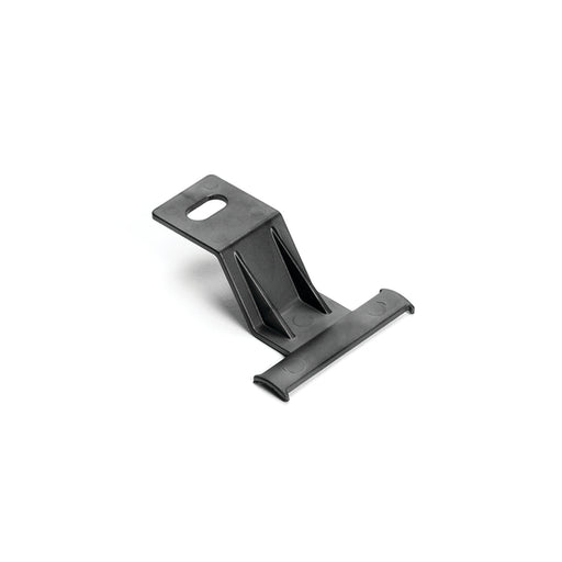 HellermannTyton Offset Bundling Clip With Oval Hole 47Mm Offset 23Mm Standoff PPS Silver 1000 Per Carton (133-04258)