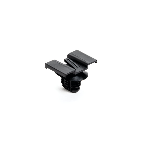 HellermannTyton Connector Clip With Fir Tree 0.51-6.5mm Panel Thickness 8.0X15.0mm Hole Diameter PA66HIRHS Black 4000 Per Carton (151-01136)