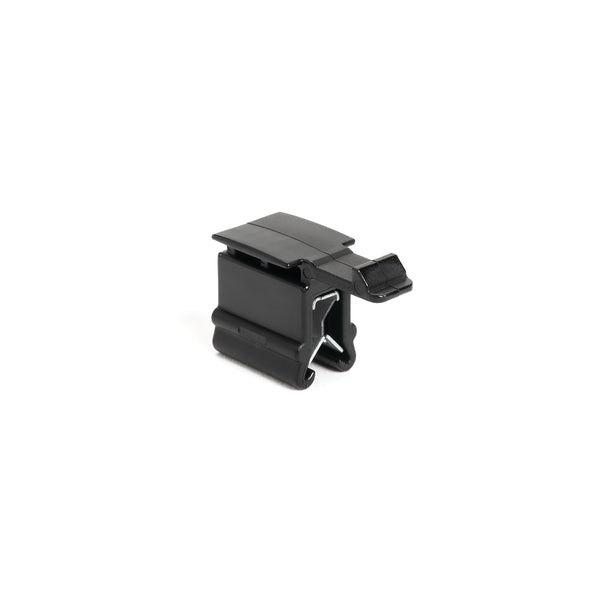 HellermannTyton Connector Clip With Edge Clip EC6 PA66HIRHS Black 1000 Per Package (150-92600)